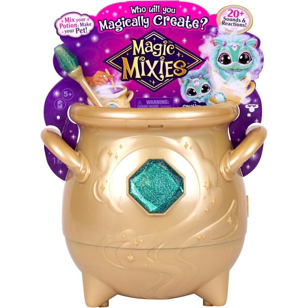 Magic Mixies - Magical Real Misting Gold Cauldron Interactive NWT